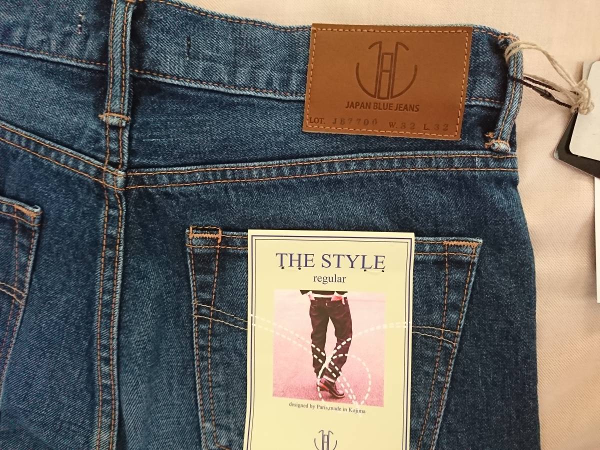 新品 JAPAN BLUE JEANS JB7700 桃太郎ジーンズ サイズ32 ジャパン 