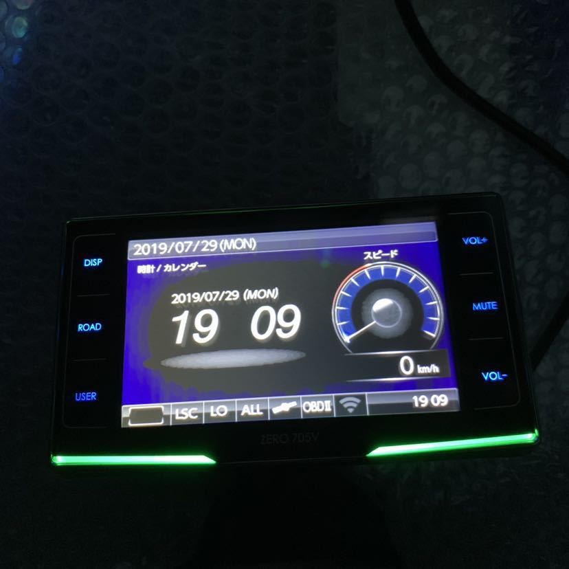 コムテック ZERO705V GPSレーダー探知機 COMTEC レーダー探知機 自動車