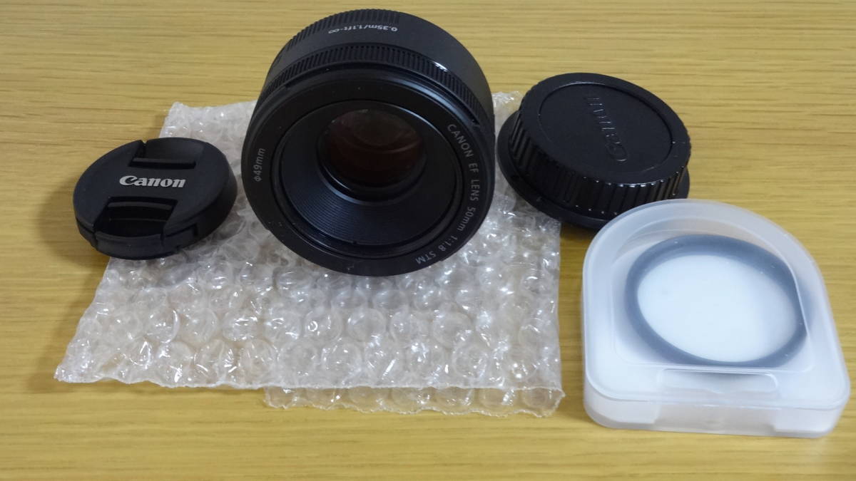 CANON 単焦点レンズ EF 50mm f/1.8 STM ほぼ新品 【公式通販】