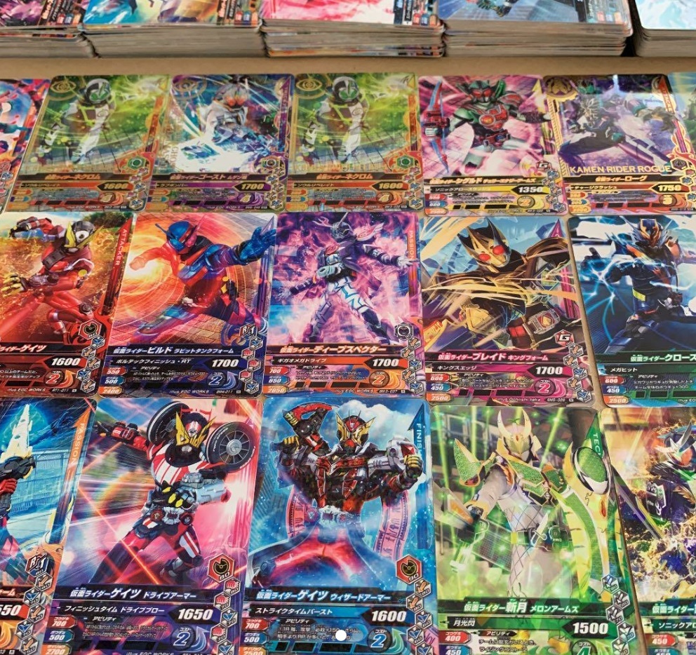 赤字超特価 仮面ライダー ガンバライジング カード セット 大量 まとめて 300枚i以上(仮面ライダー)｜売買されたオークション情報、yahooの商品情報をアーカイブ公開 - オークファン 仮面ライダー