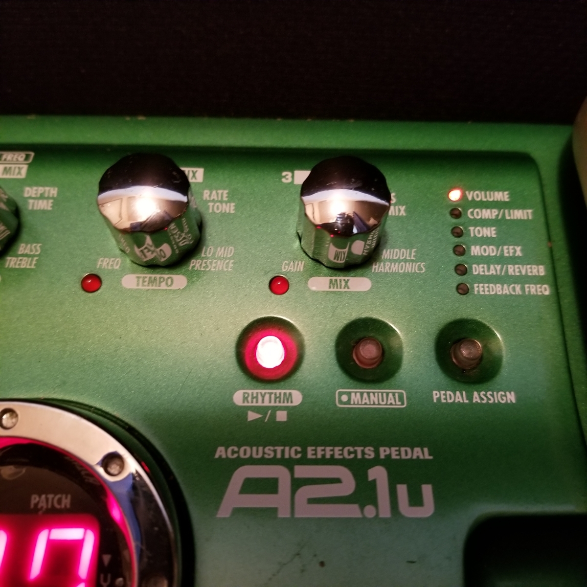 ZOOM　A2.1u アコースティックギター用　マルチエフェクター 