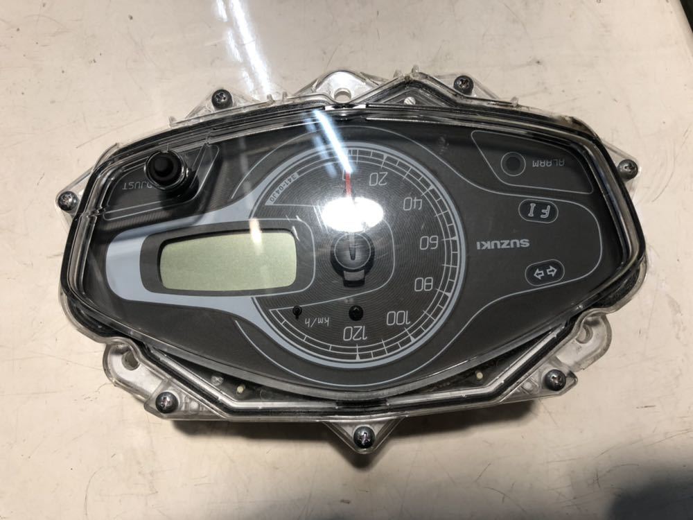 アドレスV125S メーター 低走行 3142km