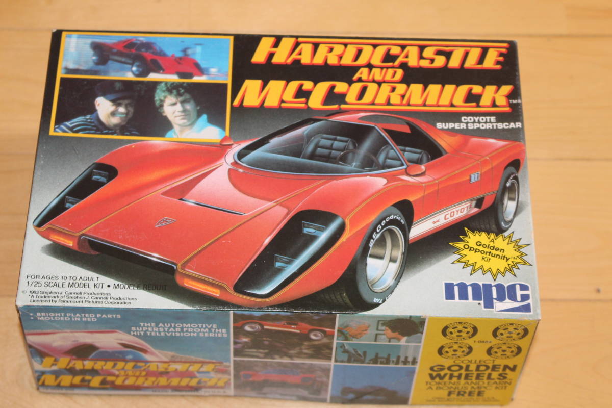 151) mpc 1&frasl;25 探偵ハード&amp;マック コヨーテ HARDCASTLE AND