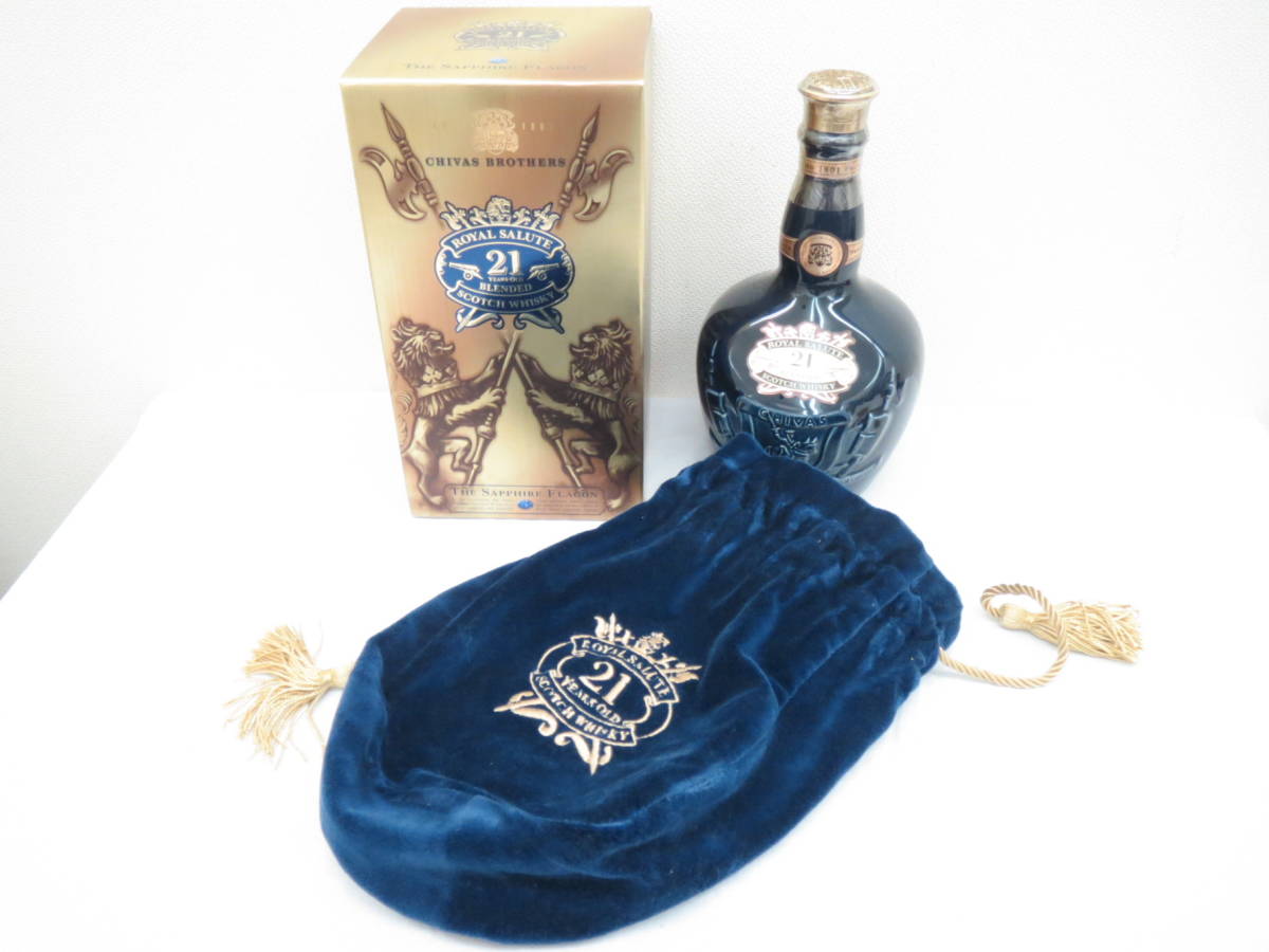 21年 ロイヤルサルート SALUTE 700ml ROYAL 未開栓ROYAL ローヤル