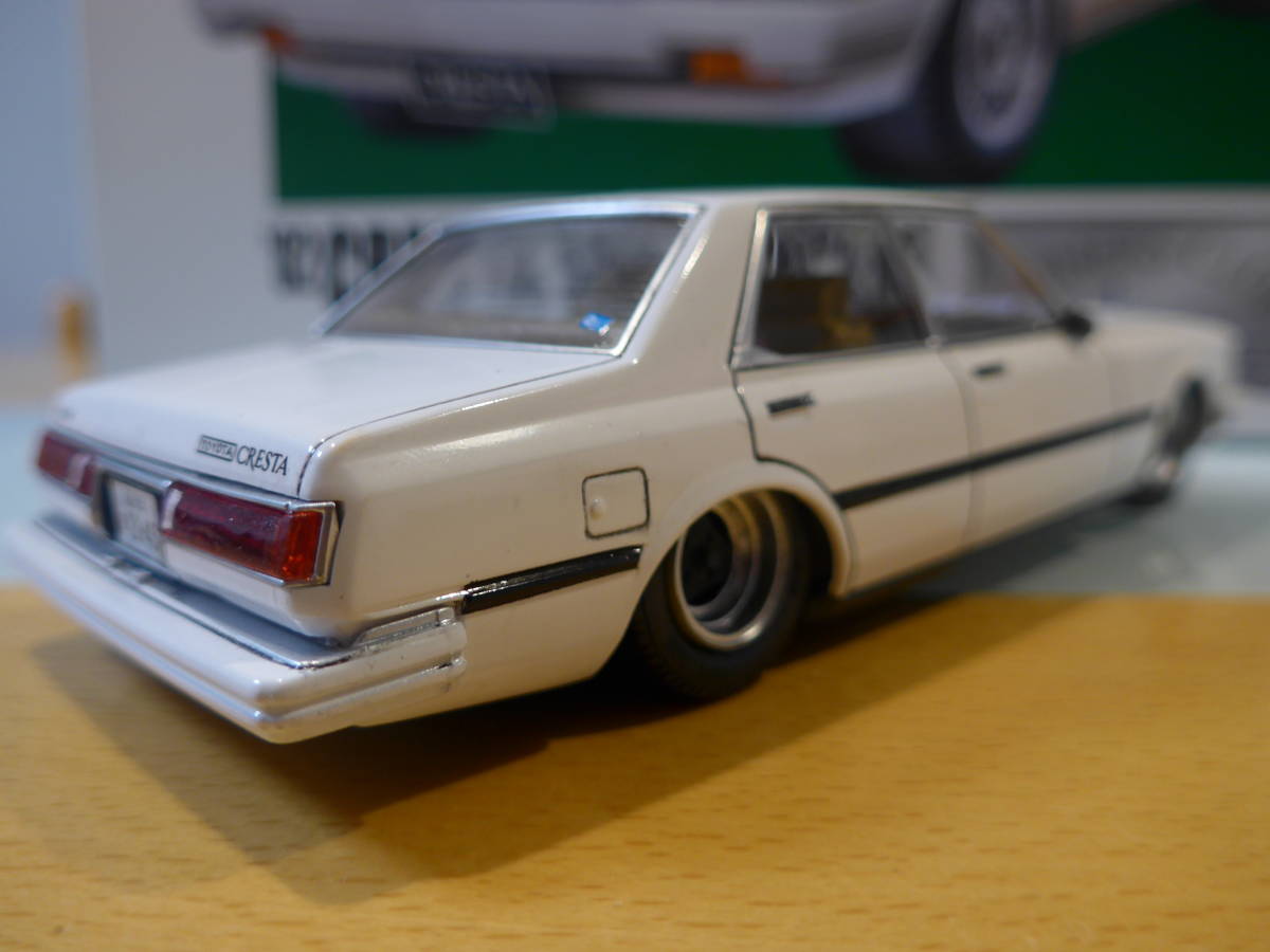 トヨタ クレスタ 1/24 完成品 カスタム 模型・プラモデル アオシマ 1