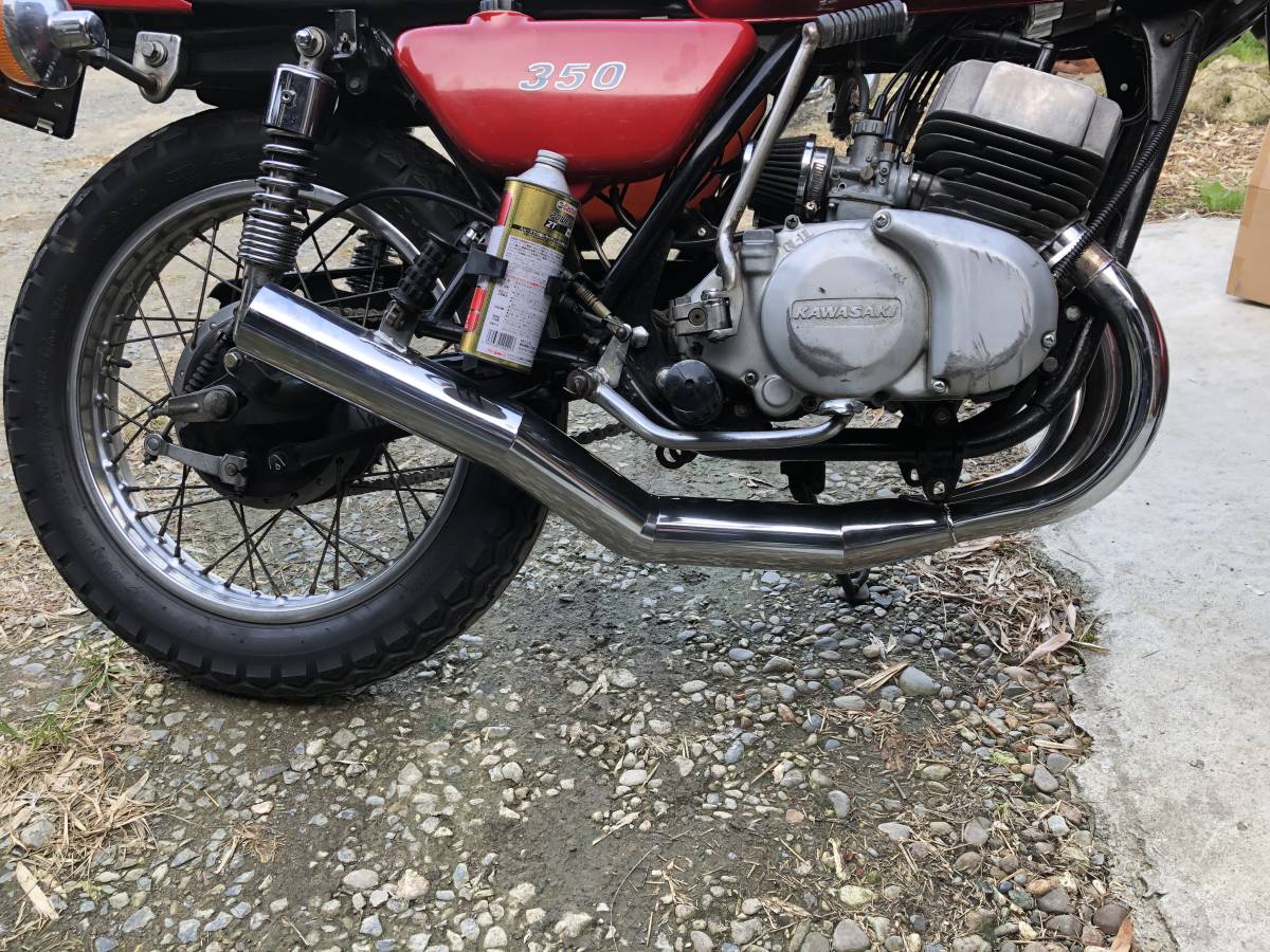 350ss集合チャンバー、250ss. KH250.350ss、当時物。 当時物