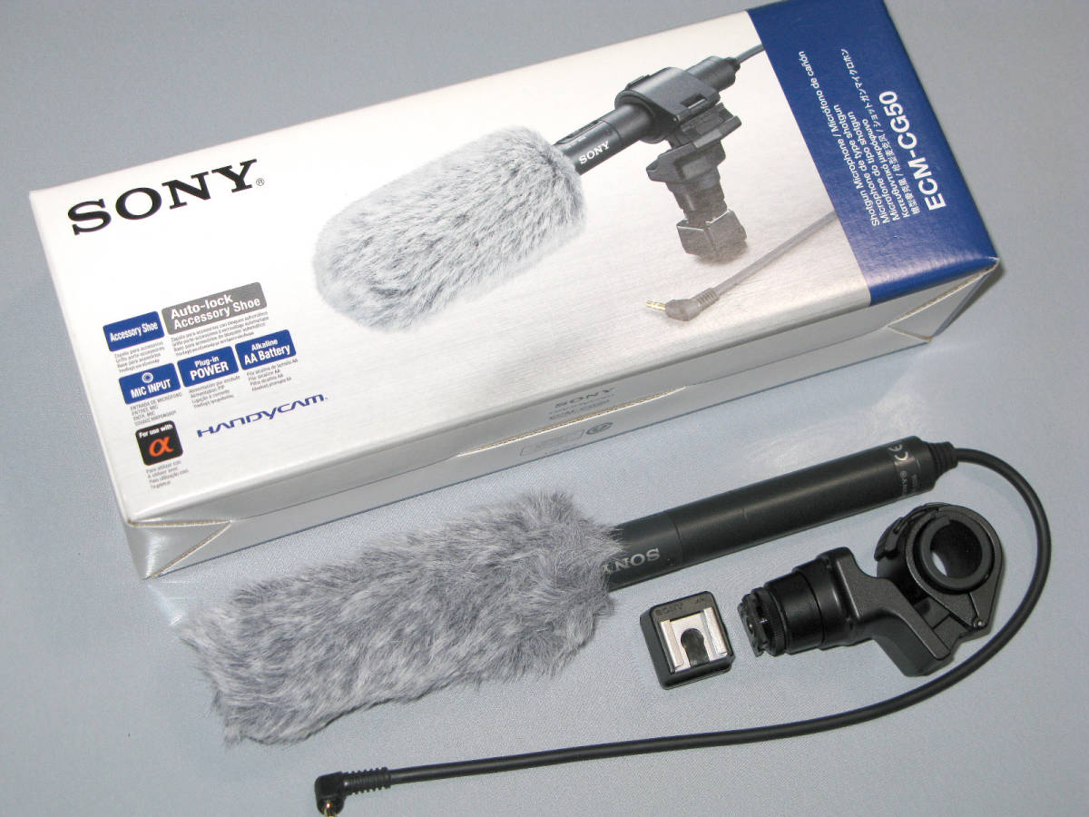 ショットガンマイクロホン SONY 新品)SONY (ソニー) ECM-M1 SONY 