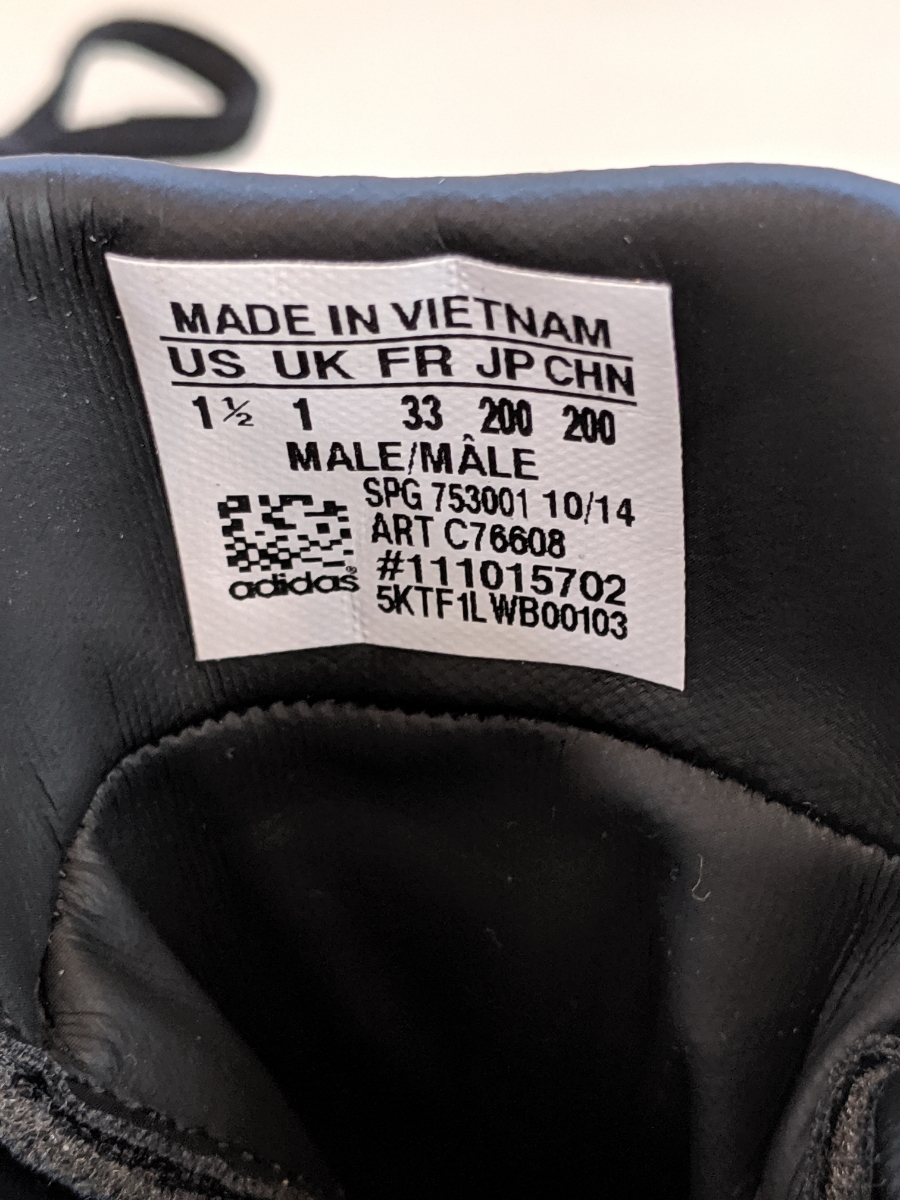 【新品未使用】アディダス　adidas こども子供用 キッズ 野球　ベースボール　シューズ 20㎝_6