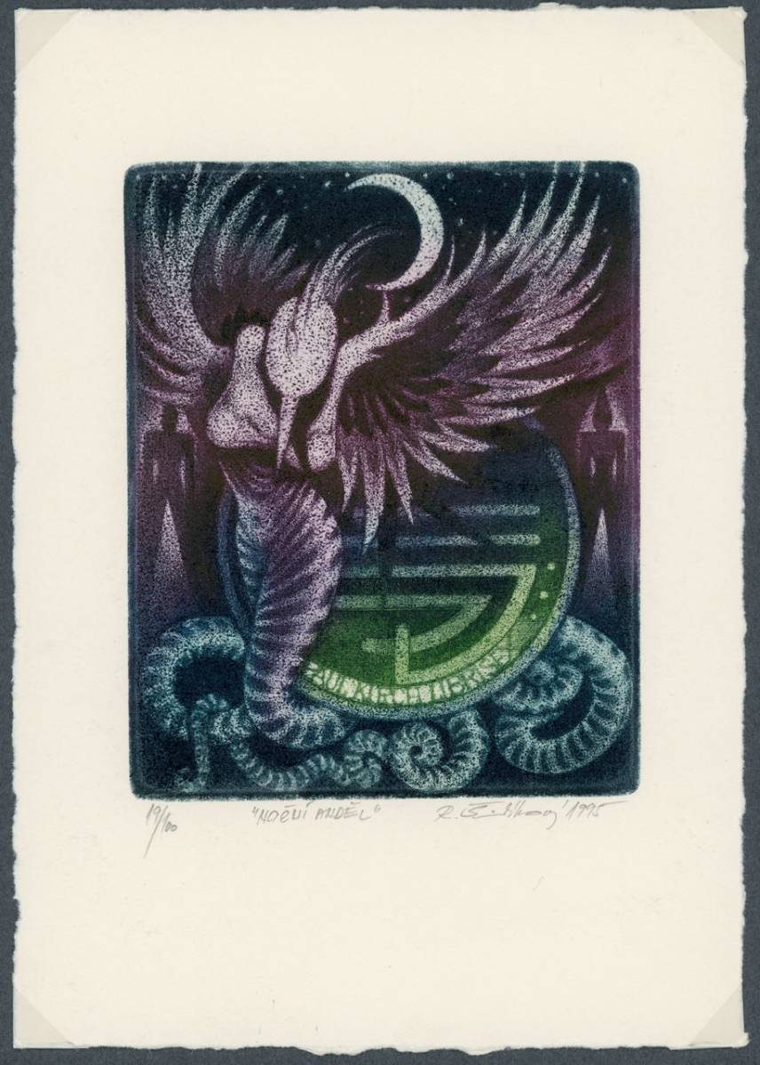 蔵書票 Renata Similkova_1