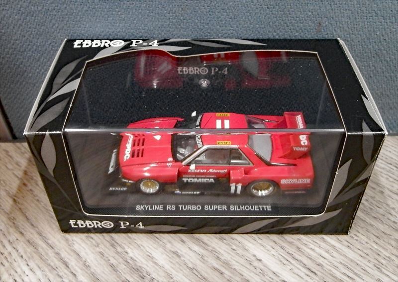 廃番EBBRO エブロ☆スカイライン RSターボ スーパーシルエット 1/43