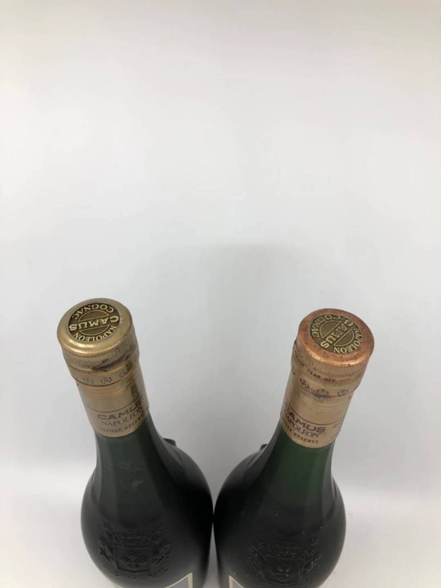 古酒 未開栓 2点セット CAMUS NAPOLEON VIEILLE RESERVE カミュ