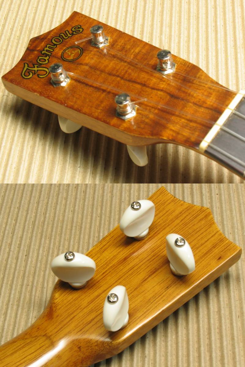 Famous ハワイアンコア ウクレレ フェイマス FU-200 - 日本製 Aloha