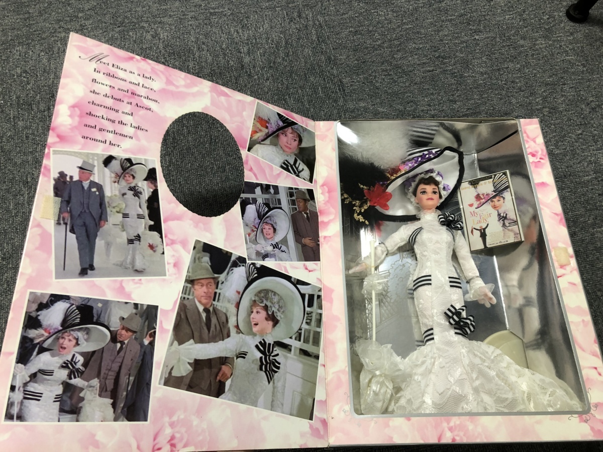 オードリーヘップバーン】未開封保管品 バービー人形 マイフェアレディ