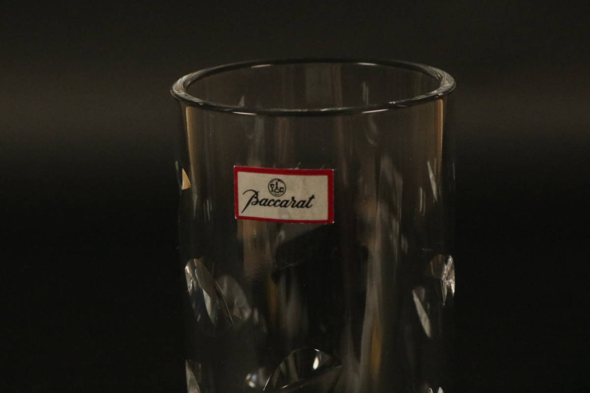 Y2437-1 バカラ オルグ グレイン フラワーベース 花器 箱付 バカラ