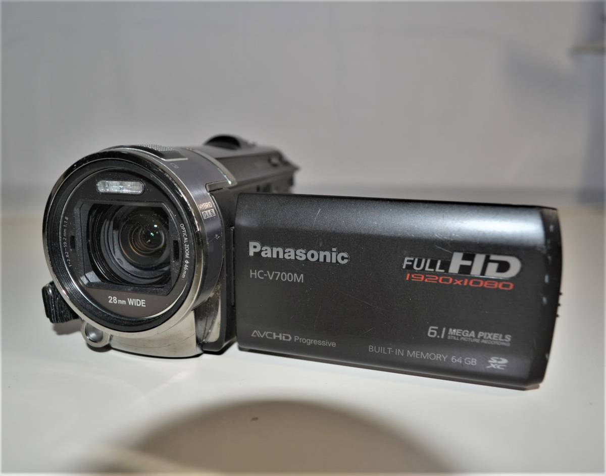 Panasonic ハイビジョンビデオカメラ HC-V700M