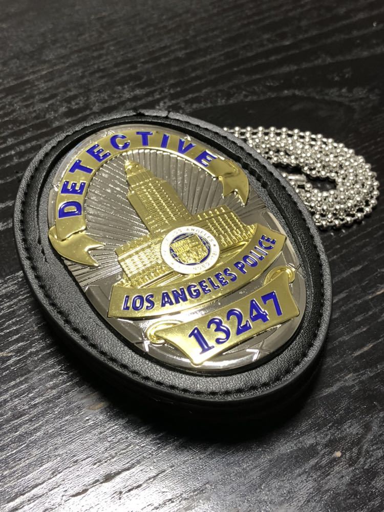 ポリスバッジ LAPD - : ロサンゼルス市警察 Yahoo!オークション