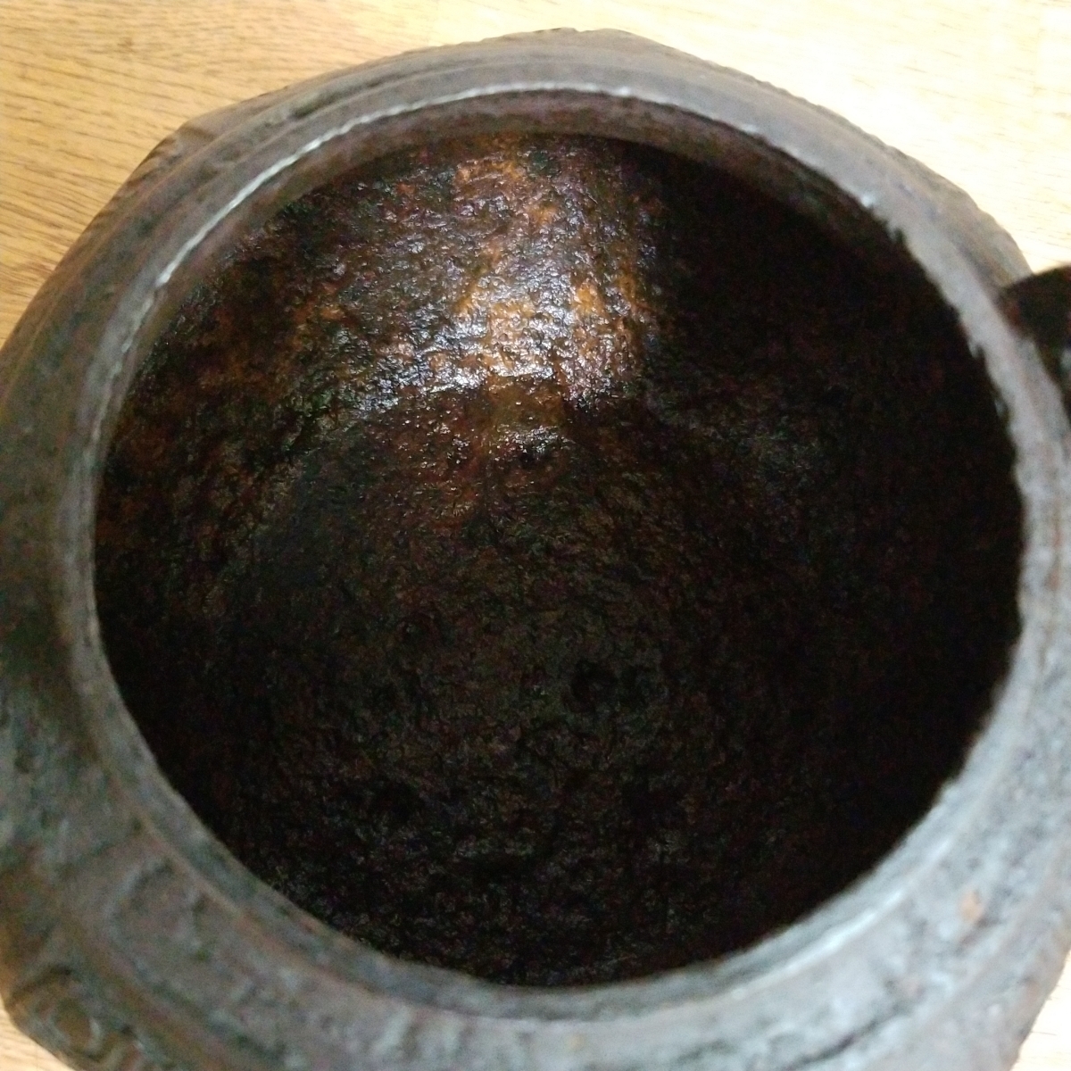 鉄瓶 金清堂 b 重さ1.92kg 蔵出し品 金属工芸品 茶道具 年代物 煎茶