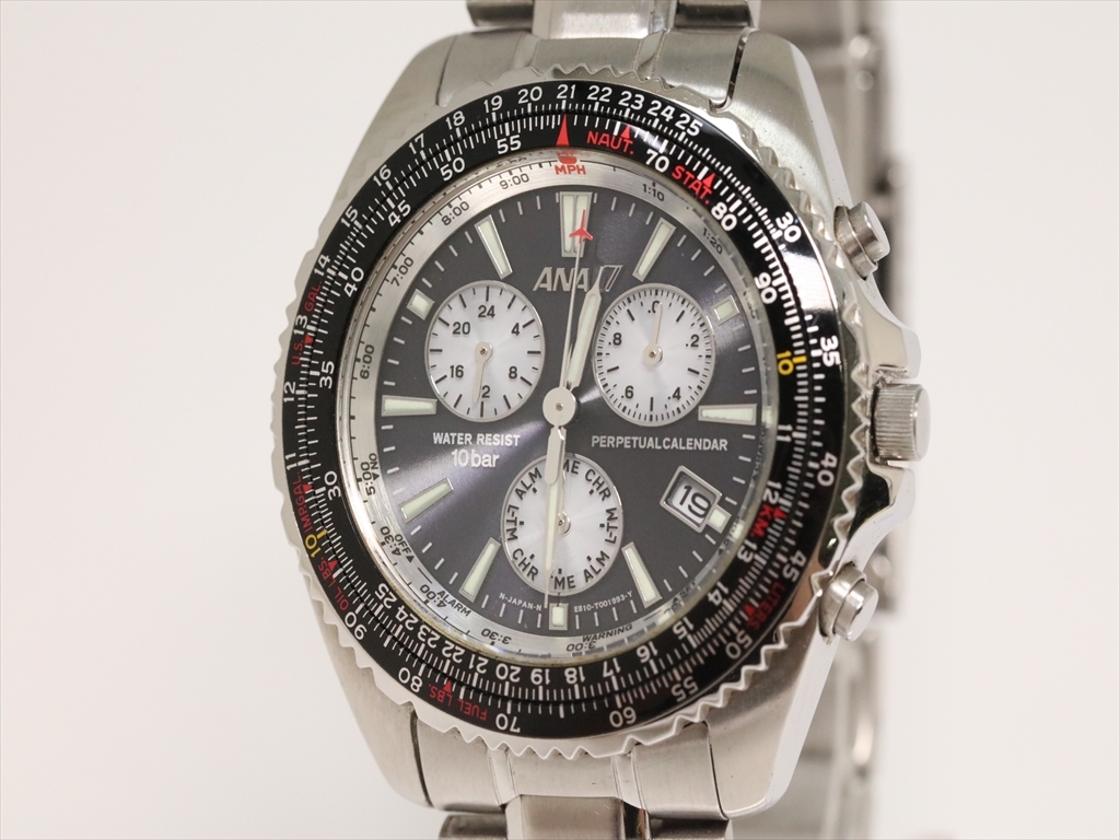 【限定モデル】CITIZEN × ANA 50周年記念E811-T001106 ANA E811-T001106 - CITIZEN Yahoo!オークション 50周年 全日空 限定