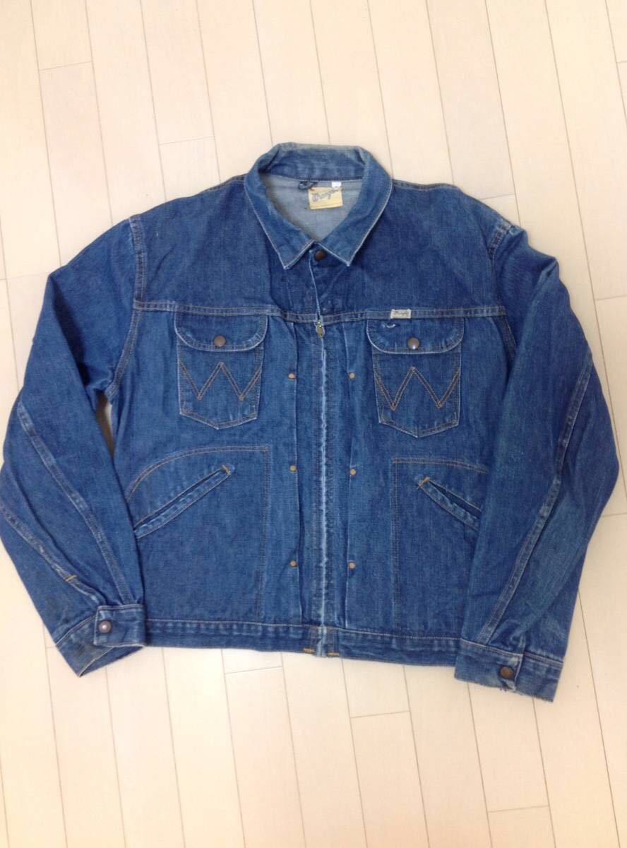 ラングラー 24MJZ 白タグ Gジャン 60年代 USA製 Wrangler 【公式通販】