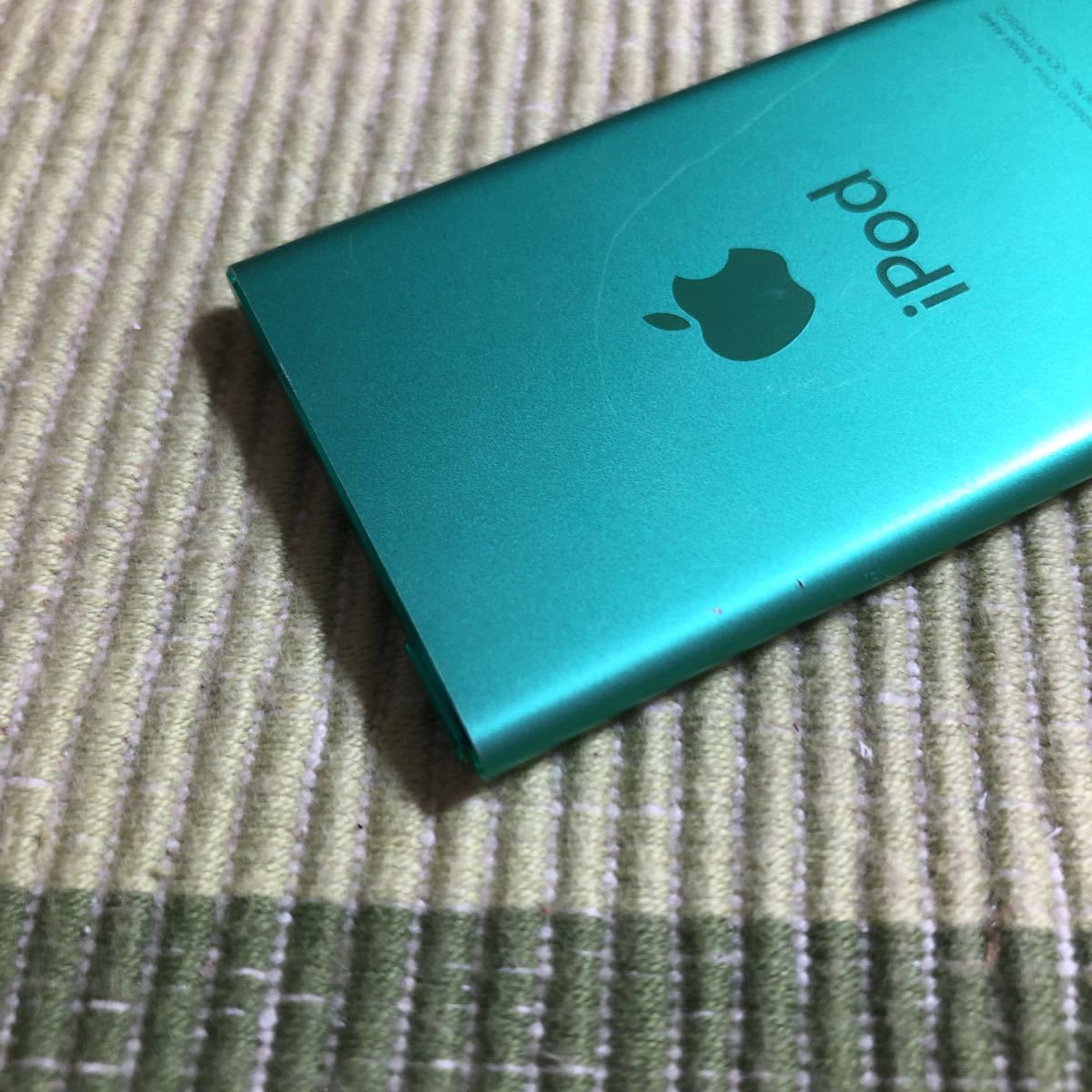 美品iPod nano 第7世代 16GB グリーンMD478J送料無料 【公式通販】