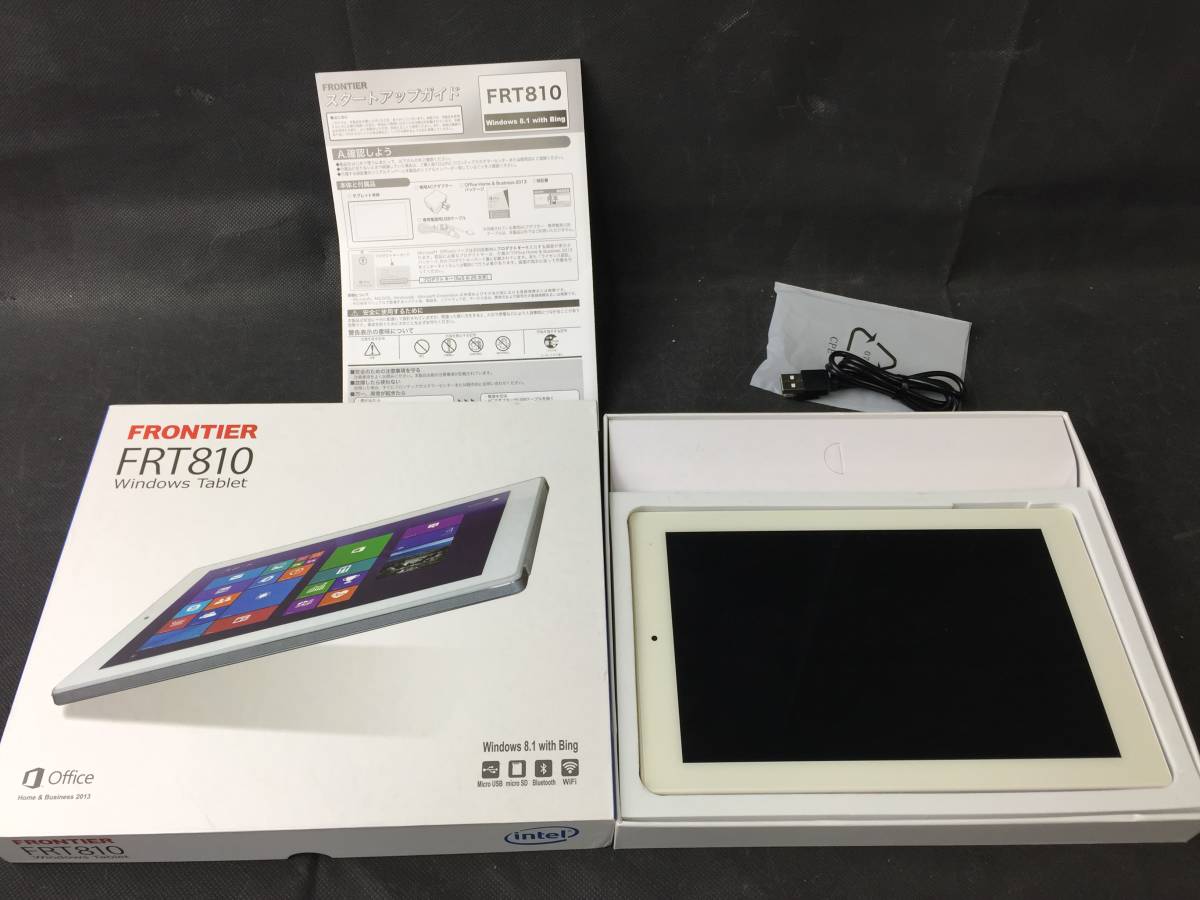 FRONTIER FRT810 Windows タブレット 本体 タブレット FRONTIER FRT810 Windows タブレット 本体