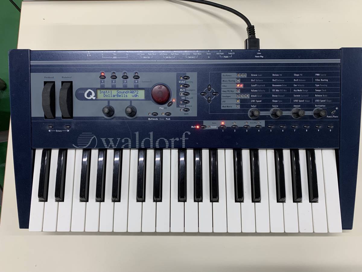 Waldorf Q Micro Keyboard 37-Key - Synthesizer MATRIXSYNTH: VA 