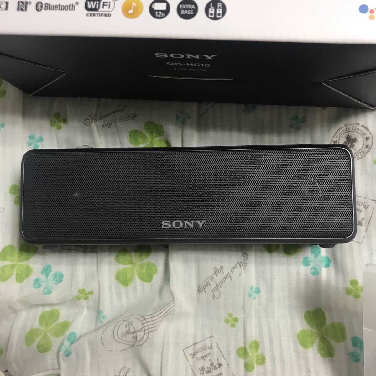 go 0 SRS-HG10 | SONY ワイヤレススピーカー Sony Bluetooth (R) go2 