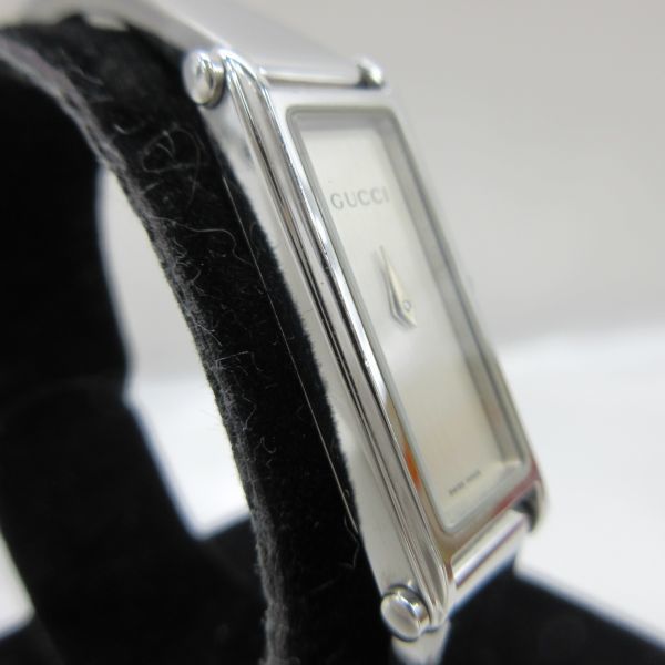 おすすめ Gucci グッチ 白文字盤 1500l Swiss Made レディース腕時計 高級腕時計 レクタンギュラー シルバーカラー Db0 女性用 売買されたオークション情報 Yahooの商品情報をアーカイブ公開 オークファン Aucfan Com