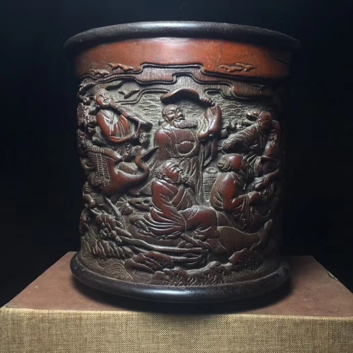 Yu Jen 文化遺産オンライン 唐物象牙彫八仙筆 Taipei重要中國瓷雜工藝精品 竹刻大家朱鶴唯一存世真跡筆筒在南京博物院“妙手文心——竹木牙角珍品特 蔬菜竹彫筆筒 十八世紀竹雕[清溪山人]款舳艫千里圖筆筒-宇珍國際藝術| 清竹刻[竹溪]款仿古銅器銘文天然式筆筒-宇珍國際藝術| 乾隆御玩竹雕趙孟頫書法筆筒一對- 領銜全台書畫文物類第一 Taipei 十八世紀竹雕群仙賀壽筆筒-宇珍國際藝術| Taipei半閒居珍玩編號020 帝圖拍賣- 香港中古多祿溙國際拍賣有限公司