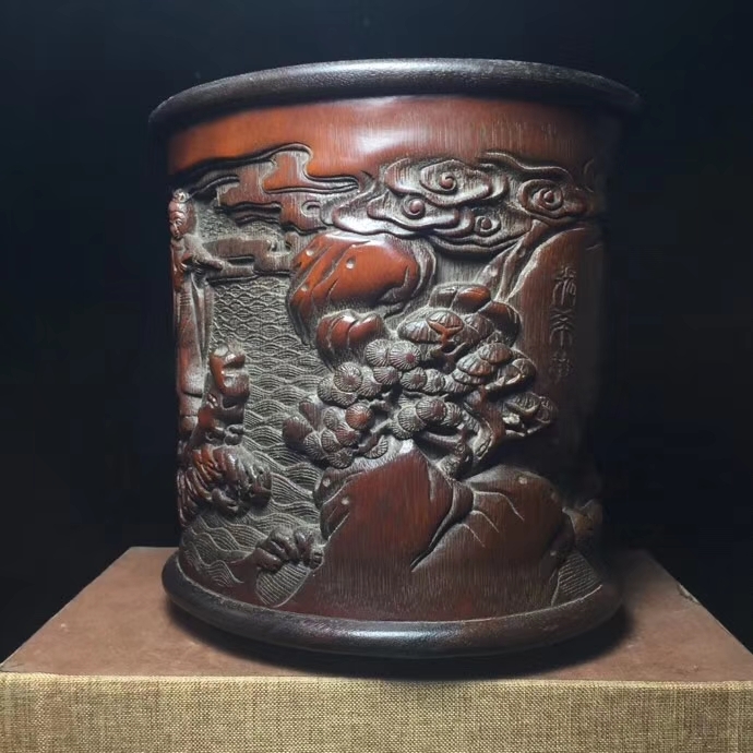 Yu Jen 文化遺産オンライン 唐物象牙彫八仙筆 Taipei重要中國瓷雜工藝精品 竹刻大家朱鶴唯一存世真跡筆筒在南京博物院“妙手文心——竹木牙角珍品特 蔬菜竹彫筆筒 十八世紀竹雕[清溪山人]款舳艫千里圖筆筒-宇珍國際藝術| 清竹刻[竹溪]款仿古銅器銘文天然式筆筒-宇珍國際藝術| 乾隆御玩竹雕趙孟頫書法筆筒一對- 領銜全台書畫文物類第一 Taipei 十八世紀竹雕群仙賀壽筆筒-宇珍國際藝術| Taipei半閒居珍玩編號020 帝圖拍賣- 香港中古多祿溙國際拍賣有限公司