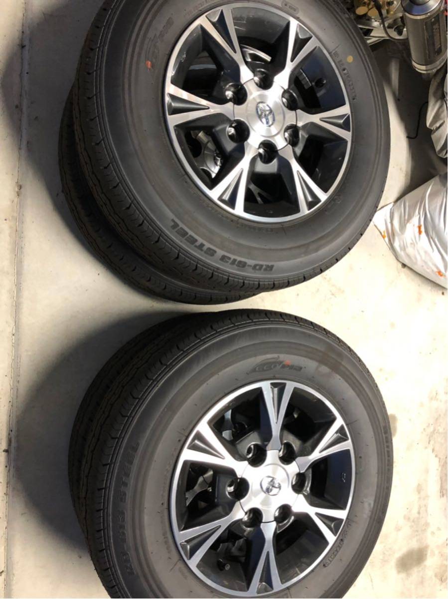 ハイエース 純正アルミホイール 新車はずし ハイエース 純正 15インチ
