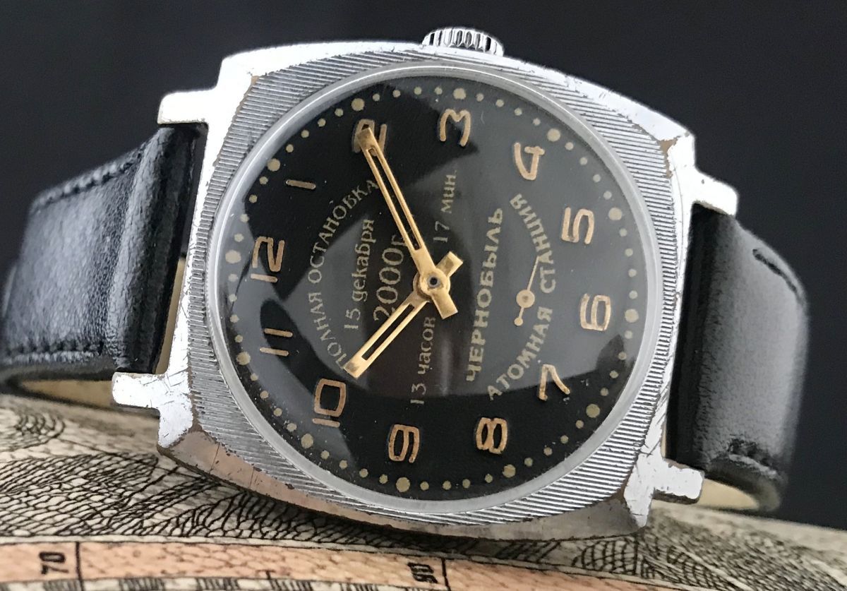 ★アンティークゆえの風合い★【ソビエト☆ミリタリー】アンティーク ヴィンテージ 手巻き メンズ腕時計_3