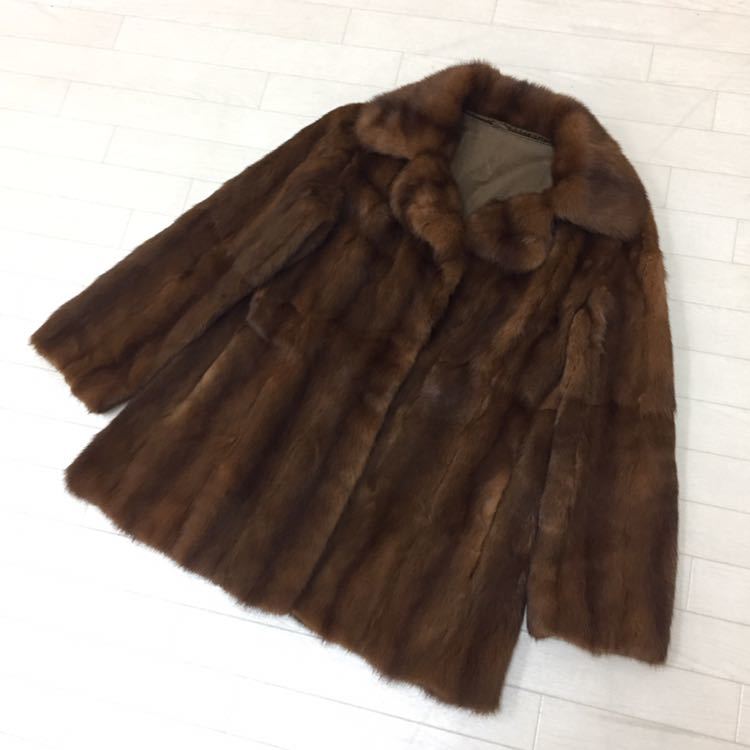 Silver Blu IEMURA シルバーブルーイエムラ ミンク MINK コート ハーフ 