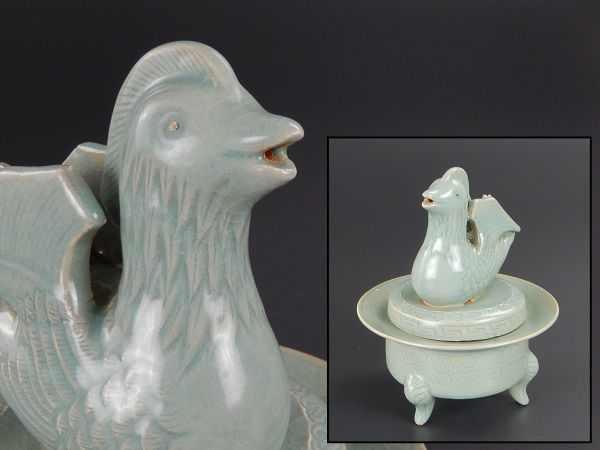 【激安大特価】 古美術 朝鮮古陶磁器 高麗青磁 陰刻文 鳥摘み香炉 古作 時代物 極上品 初だし品 a556(高麗)｜売買されたオークション情報、yahooの商品情報をアーカイブ公開 - オークファン 高麗