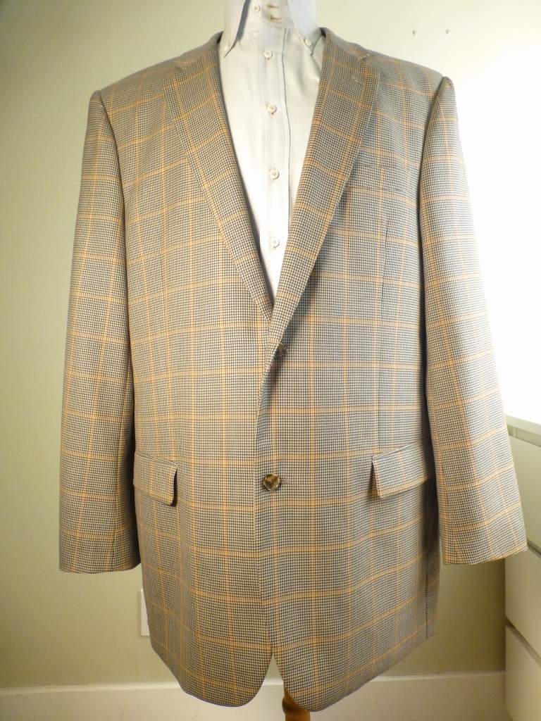 ◇UNGARO ウンガロ ジャケット チェック 美品 キングサイズ ウンガロ 