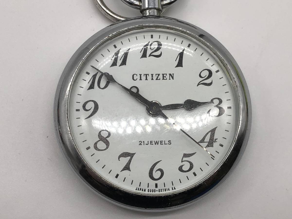 21石 CITIZEN 手巻き シチズン ❣️シチズンCITIZEN❣️ポケット