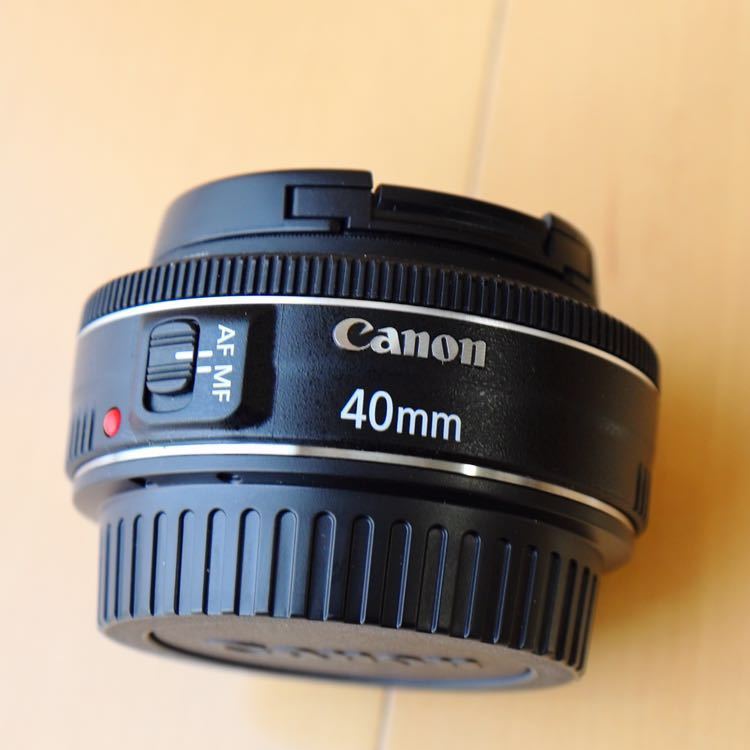 防湿庫保管品】Canon EF 40mm f/2.8 STM レンズ 美品】☆防湿庫保管