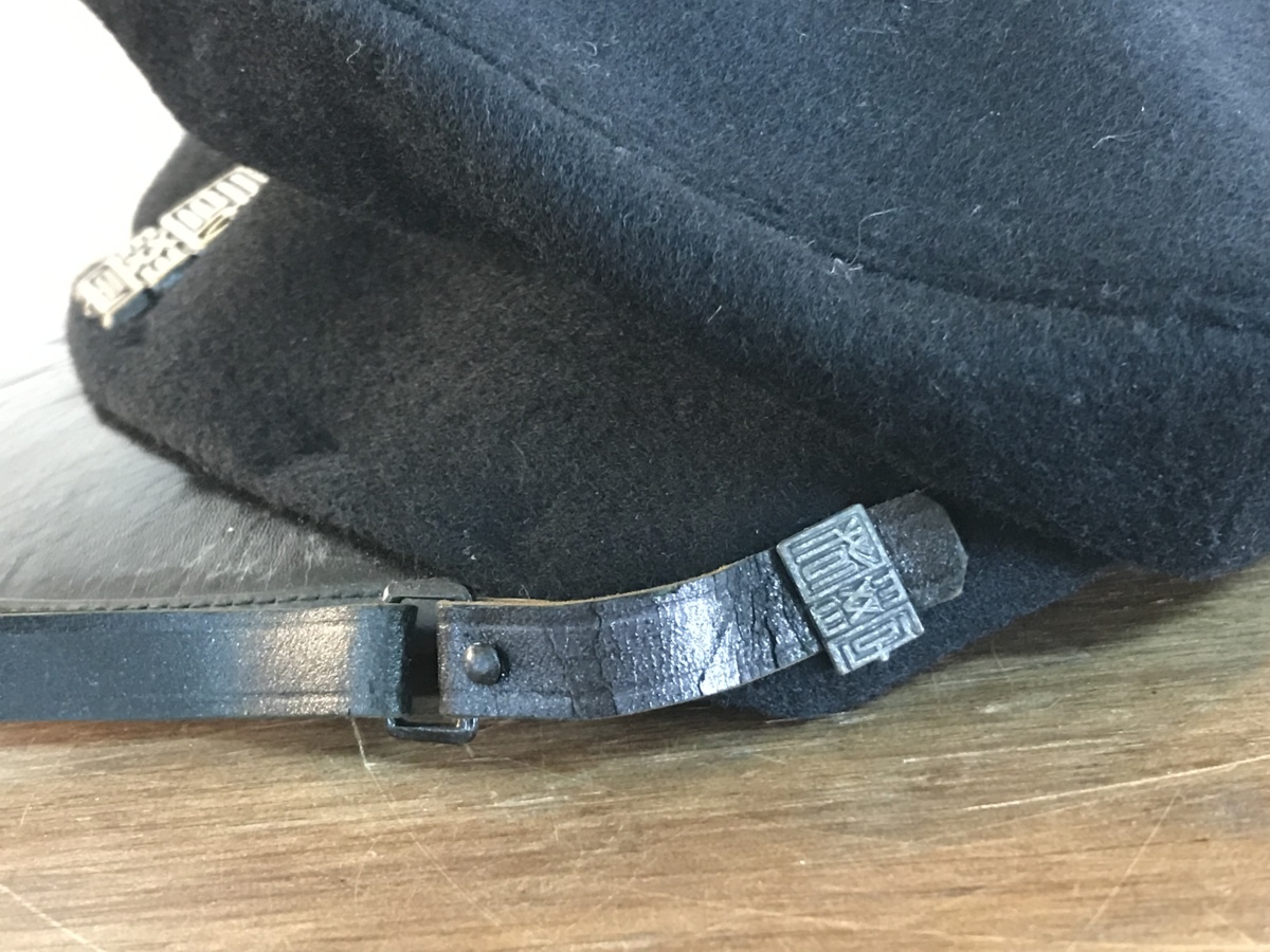  ■送料無料■國學院大學 帽子 学帽 制服 国学院大学 校章 レトロ アンティーク 111g●ジャンク品/V8-33