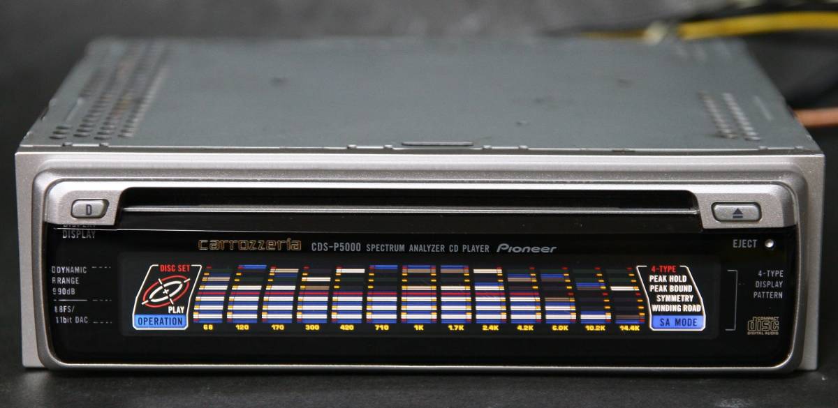 カロッツェリア スペアナCDプレーヤー CDS-P5000 中古 CDS-P5000