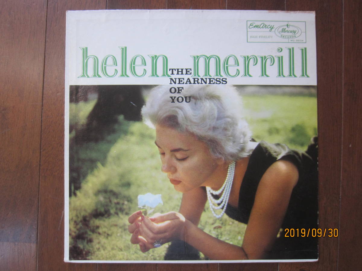 Helen Merrill - The Nearness Of You (Vinyle Usagé)