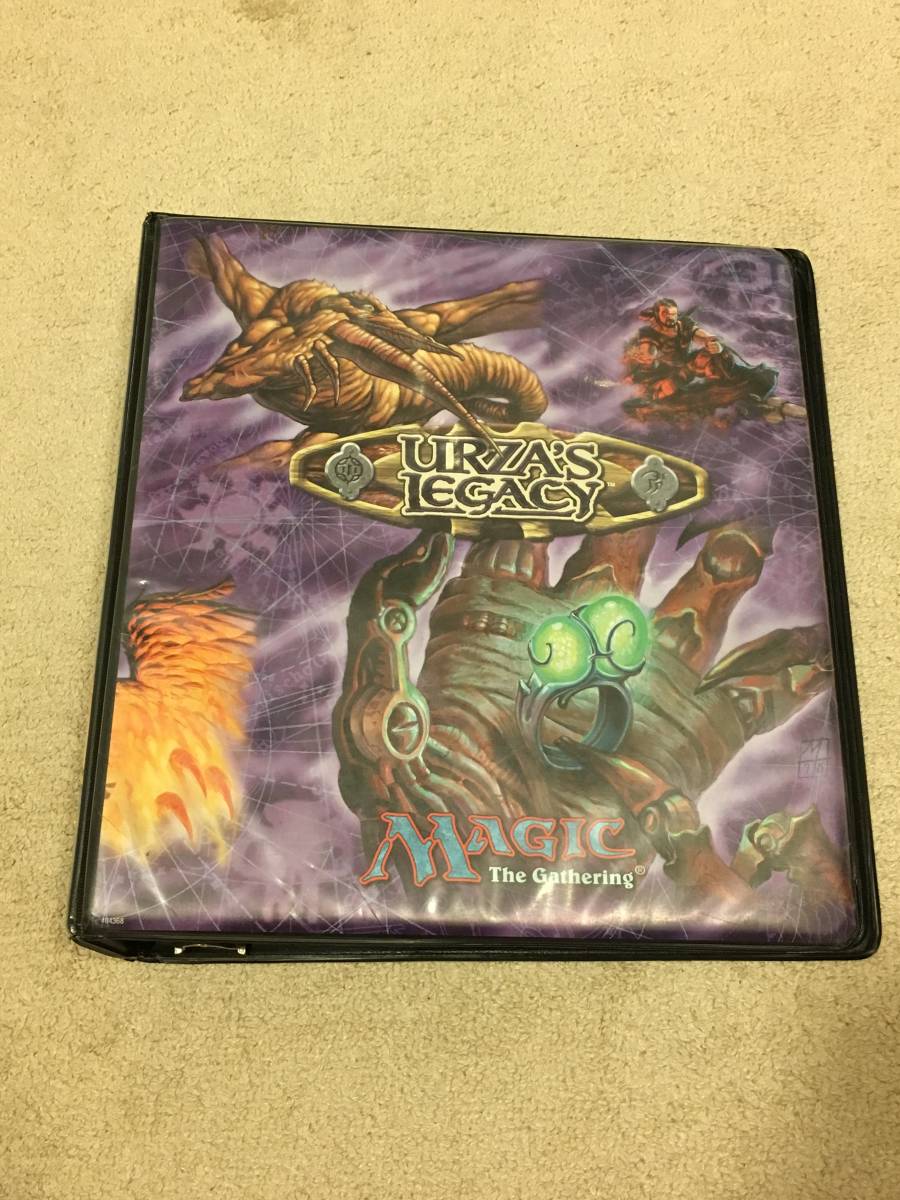 ★★　MAGIC The Gathering/マジックザギャザリング　ウルザスレガシー　バインダー　中古★★_1