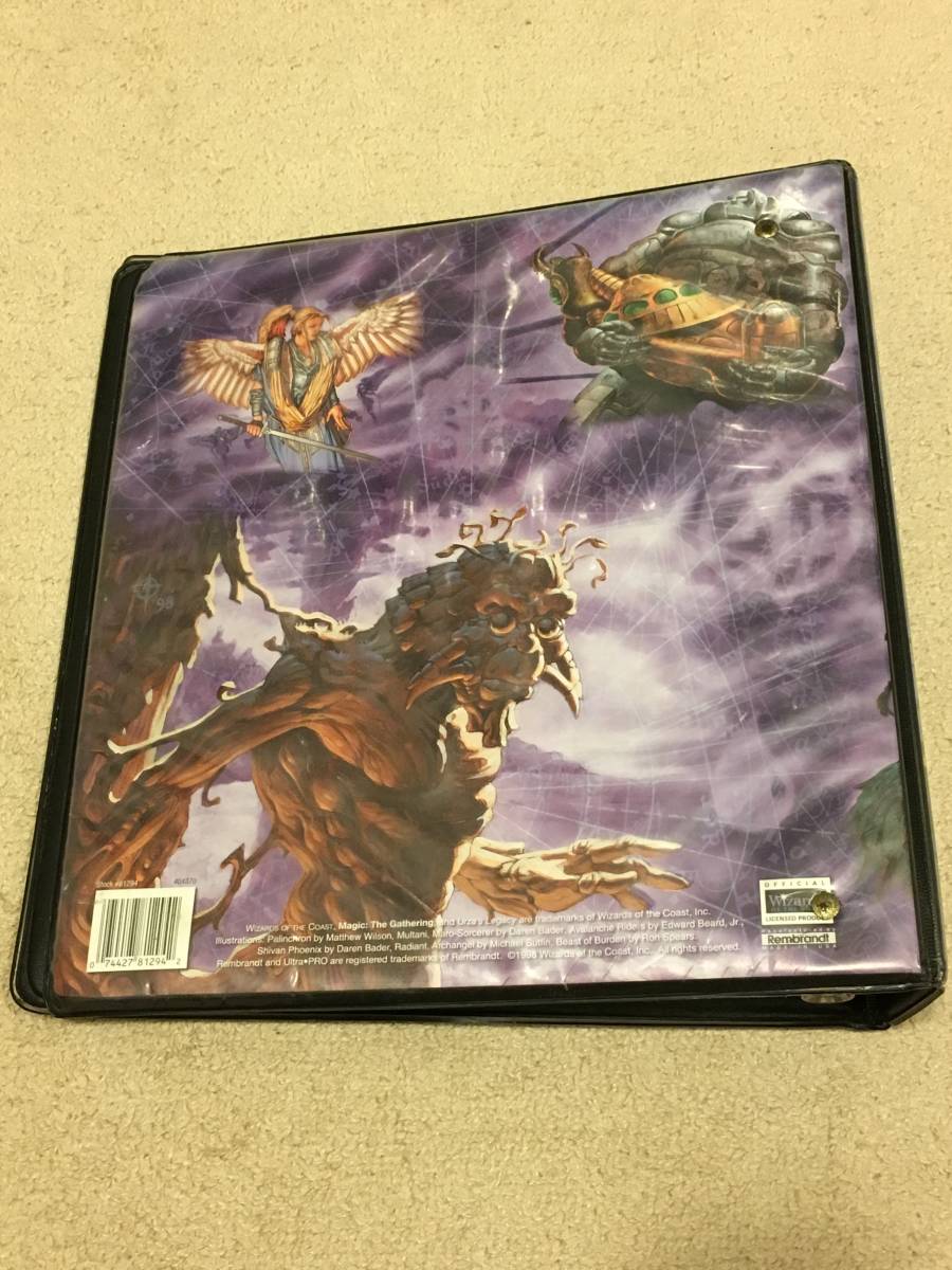 ★★　MAGIC The Gathering/マジックザギャザリング　ウルザスレガシー　バインダー　中古★★_2
