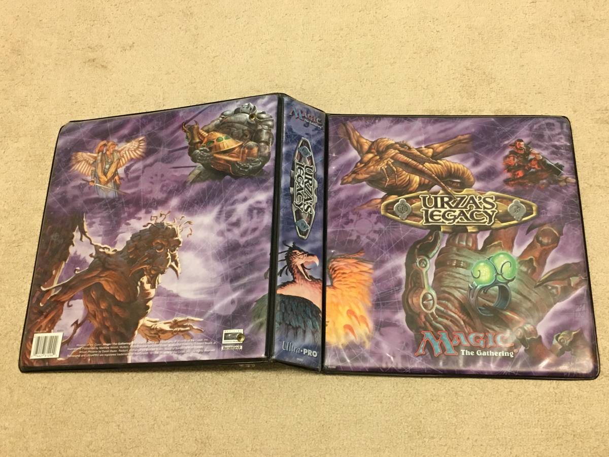 ★★　MAGIC The Gathering/マジックザギャザリング　ウルザスレガシー　バインダー　中古★★_3