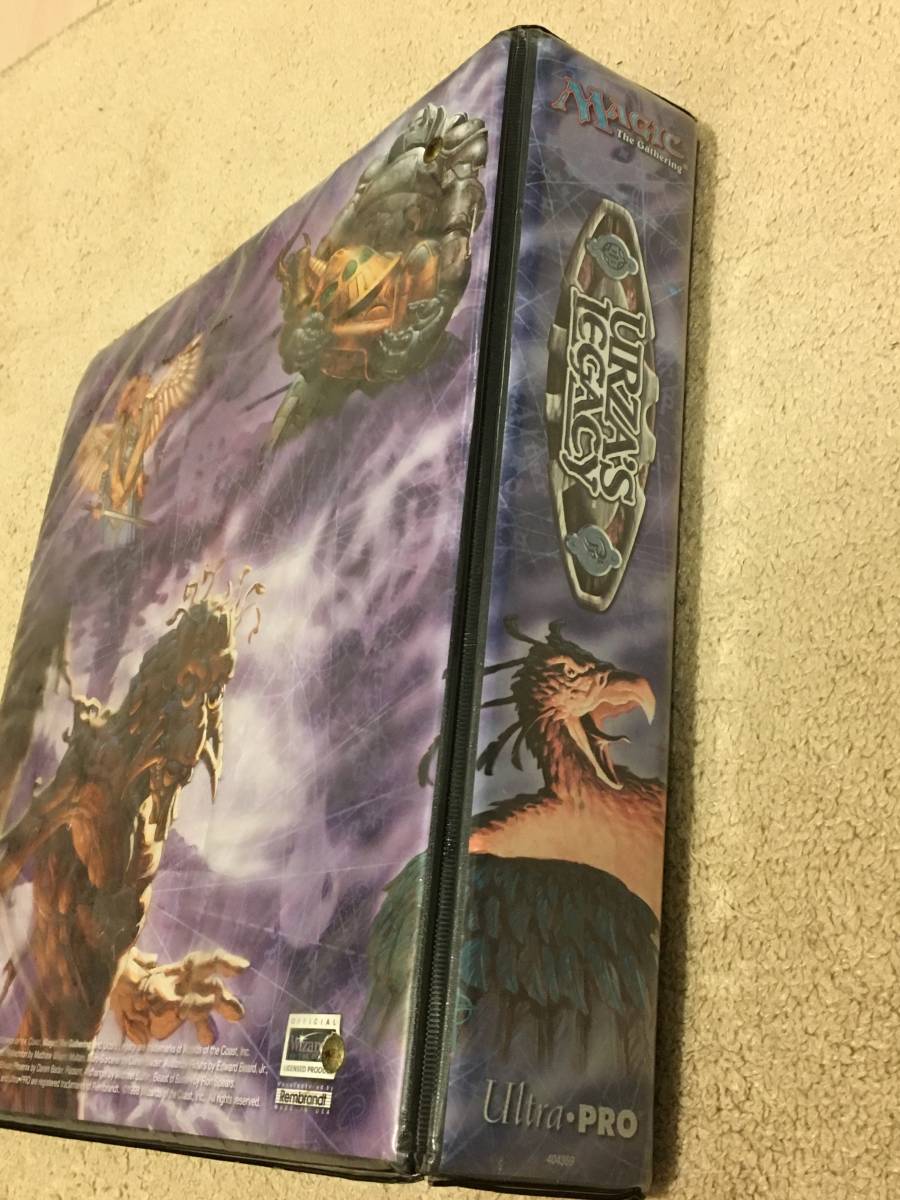 ★★　MAGIC The Gathering/マジックザギャザリング　ウルザスレガシー　バインダー　中古★★_6