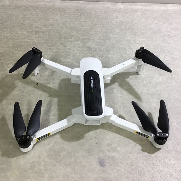1円～ Hubsan Zino ホワイト 本体 送信機 プロペラ 他 収納ケース付 /RC ドローン_2
