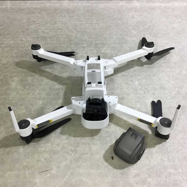 1円～ Hubsan Zino ホワイト 本体 送信機 プロペラ 他 収納ケース付 /RC ドローン_3