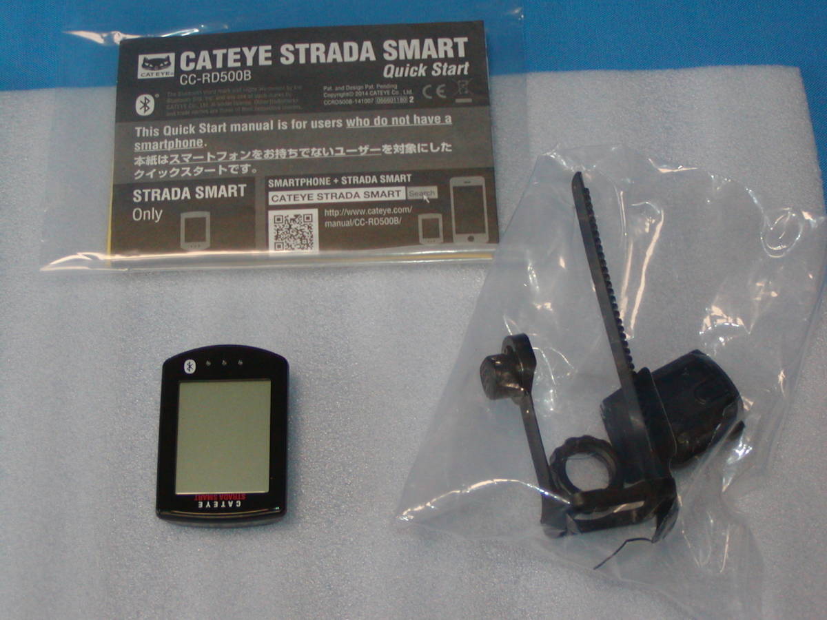 2 極上品 CATEYE キャットアイ CC-RD500B STRADA SMART スマホ連携型(サイクルコンピューター)｜売買されたオークション情報、yahooの商品情報をアーカイブ公開 - オークファン サイクルコンピューター