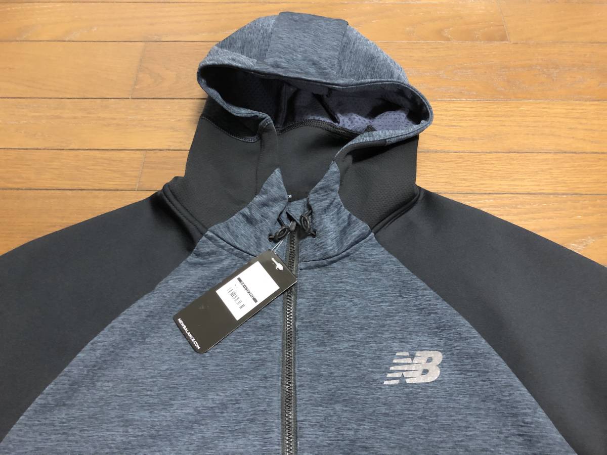 【新品1.5万】new balance ニューバランス ファントム フォース ジャケット L 黒_3