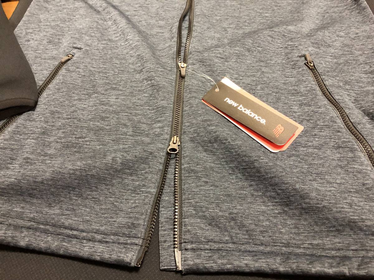 【新品1.5万】new balance ニューバランス ファントム フォース ジャケット L 黒_7