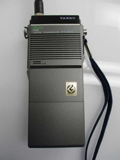 Yahoo!オークション YAESU FT-203 ハンディ トランシーバー 八重洲